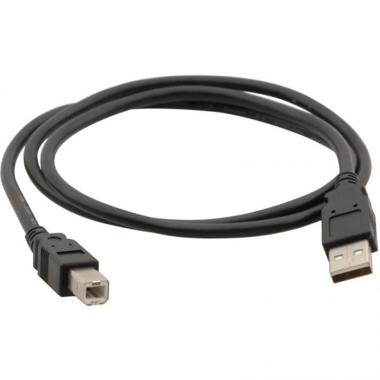 USB 2.0 Cable A Type Male to B Type Male 1.25 Mtr