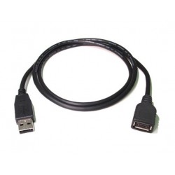 USB 2.0 Cable A- Type M/F - Male to Female Extension Cable - 1.5 Meter USB 2.0 Cable A- Type M/F - Male to Female Extension Cable - 1.5 Meter