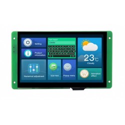 DWIN DMG80480C070_04WTC 7inch HMI Smart LCD Capacitive Touch, TFT Screen, intelligent display, 800*480, 200nit DWIN DMG80480C070_04WTC 7inch HMI Smart LCD Capacitive Touch, TFT Screen, intelligent display, 800*480, 200nit