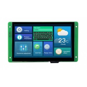 DWIN DMG80480C070_04WTC 7inch HMI Smart LCD Capacitive Touch, TFT Screen, intelligent display, 800*480, 200nit DWIN DMG80480C070_04WTC 7inch HMI Smart LCD Capacitive Touch, TFT Screen, intelligent display, 800*480, 200nit