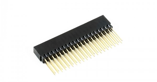 Buy 2x20 Stackable Female Header for Raspberry Pi HATs - 2.54mm Pitch ...