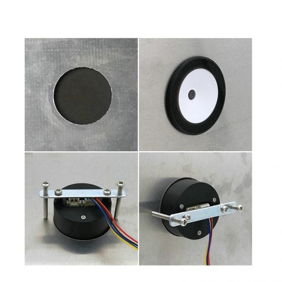 GM73 1D 2D QR Code Barcode Scanner Reader Small Round Shaped Easy Installation USB +  UART Interface