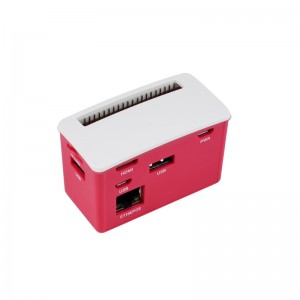 PoE Ethernet / USB HUB BOX for Raspberry Pi Zero Series, 3x USB 2.0, 802.3af-Compliant PoE Ethernet / USB HUB BOX for Raspberry Pi Zero Series, 3x USB 2.0, 802.3af-Compliant