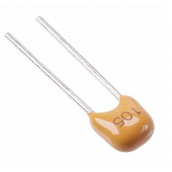 1uF 50V ±20% (105) Multilayer Ceramic Capacitor 5.08mm Pitch CT4-0805Y105M500 