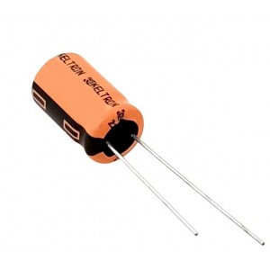 220uF 25V 8x12.5 Aluminium Electrolytic Capacitor -  Keltron 