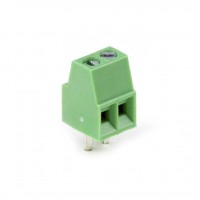 128-2P 2 Pin 5mm Screw Terminal Connector - 300V 10A 24-12 AWG