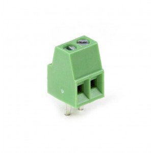 128-2P 2 Pin 5mm Screw Terminal Connector - 300V 10A 24-12 AWG