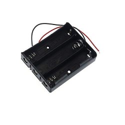 18650 3S Cell Holder Spring End with Wire