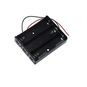 18650 3S Cell Holder Spring End with Wire