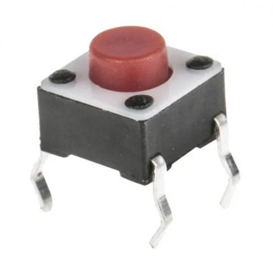 6x6mm Tactile Button/ Microswitch - Pack of 10