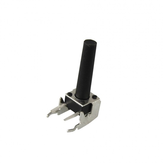 6x6x15 Right Angle Tact Switch - Momentary 