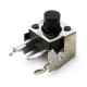 6x6x6 Right Angle Tact Switch - Momentary Switch - Pack of 10