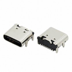 USB 3.1 Type C Female 16Pin Connector - TYPE-C-31-M-12