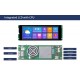 DWIN 6.8inch HMI Smart LCD , Capacitive Touch, IPS Screen, Serial UART Intelligent Control, 1280*480, 400nit, DMG12480C068_03WTC