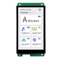 DWIN DMG80480C043_02WTC 4.3inch SMART HMI LCD Capacitive Touch, IPS TFT Screen, 480*800, 270nit