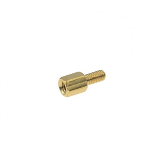 M3x5+6 Hex Male to Female Brass Spacer Stand Off M3x5+6 Hex Male to Female Brass Spacer Stand Off