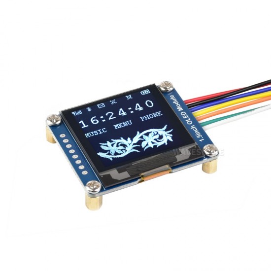 Waveshare 128x128, General 1.5inch OLED display Module