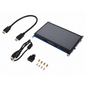 Waveshare 7inch HDMI LCD (H) 1024×600 IPS Capacitive Touch Display for Raspberry Pi, Jetson Nano & Mini PC