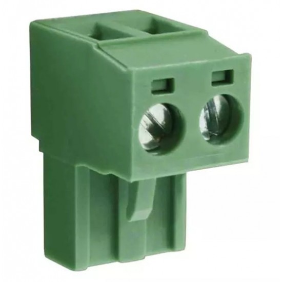 Plug In Type Screw Terminal Connector Right Angle - 2 Pin - 5.08mm Pitch - Female - 5085-2P-F