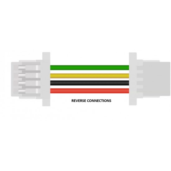 4 Pin JST-SH 1.0mm Board to Board Connector - Reverse Connections - 15cm Wire Length - 28AWG