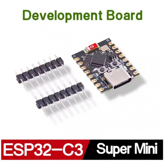 ESP32-C3 Super Mini Development Board Unsoldered Headers ESP32-C3FH4 MCU (HW-466B) 