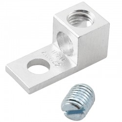TA-2 1B2U 2AWG 35mm Single Wire Single Barrel Aluminum Lug TA-2 1B2U 2AWG 35mm Single Wire Single Barrel Aluminum Lug