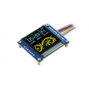 Waveshare 1.5inch RGB OLED Display Module, 65K RGB Colors, 128×128, SPI Waveshare 1.5inch RGB OLED Display Module, 65K RGB Colors, 128×128, SPI