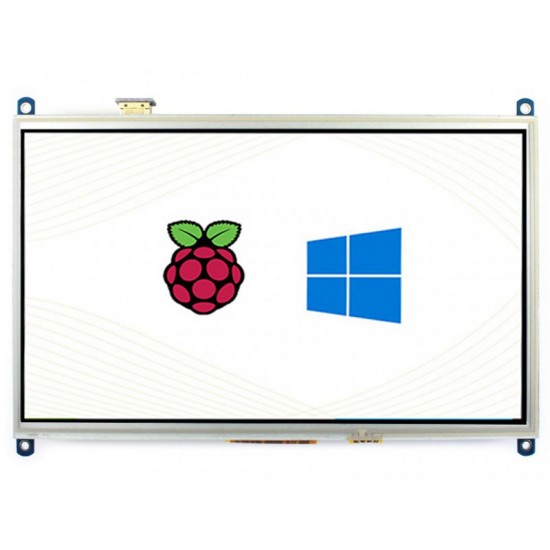 Waveshare 10.1inch HDMI LCD Display for Raspberry Pi 1024×600 - Resistive Touch 