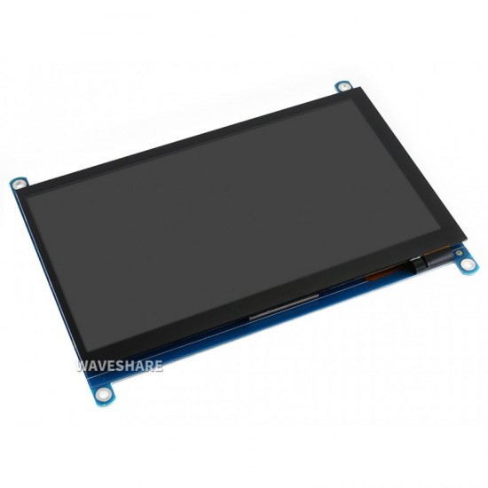 Waveshare 7inch Capacitive Touch Screen LCD (H), 1024×600, HDMI, IPS, Various Systems Support