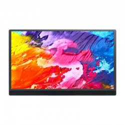  15.6inch Monitor with Stand, Thin and Light Design, IPS screen, 1920 × 1080 Full HD, 100%sRGB High Color Gamut