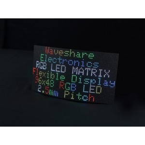 RGB full-color LED matrix panel, 2.5mm Pitch, 96x48 pixels, Bendable Flexible PCB RGB full-color LED matrix panel, 2.5mm Pitch, 96x48 pixels, Bendable Flexible PCB