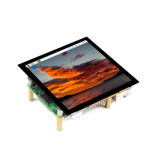 4inch HDMI Capacitive Touch IPS LCD Display (C), 720×720, Optical Bonding Screen