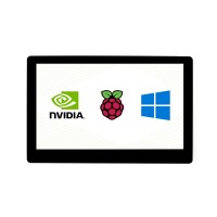 Waveshare 5inch Capacitive Touch AMOLED Display, 960×544, HDMI, Optical Bonding Toughened Glass Cover
