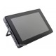 Waveshare 7inch Capacitive Touch Screen LCD (H) with Case, 1024×600, HDMI, IPS, Various Systems Support