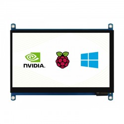 Waveshare 7inch QLED Quantum Dot Display, Capacitive Touch, 1024×600, G+G Toughened Glass Panel, Various Systems Support Waveshare 7inch QLED Quantum Dot Display, Capacitive Touch, 1024×600, G+G Toughened Glass Panel, Various Systems Support