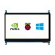 7inch QLED Quantum Dot Display, Capacitive Touch, 1024×600, G+G Toughened Glass Panel, Various Systems Support