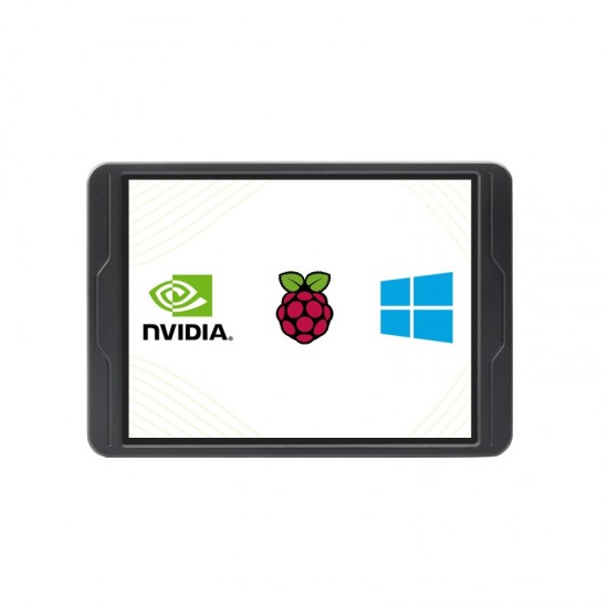 8inch 2K Capacitive Touch Display, Optical Bonding Toughened Glass Panel, 1536×2048, IPS, High Compatibility