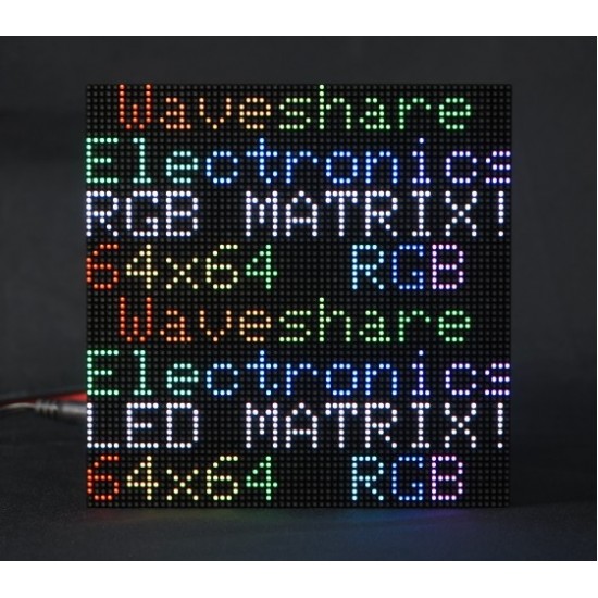 P2.5 Indoor RGB full-color LED matrix panel, 2.5mm Pitch, 64x64 pixels, adjustable brightness HUB75