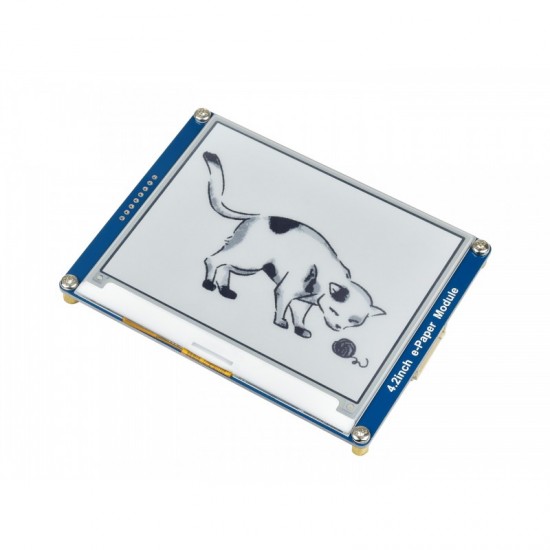 400x300, 4.2inch E-Ink display module, SPI interface