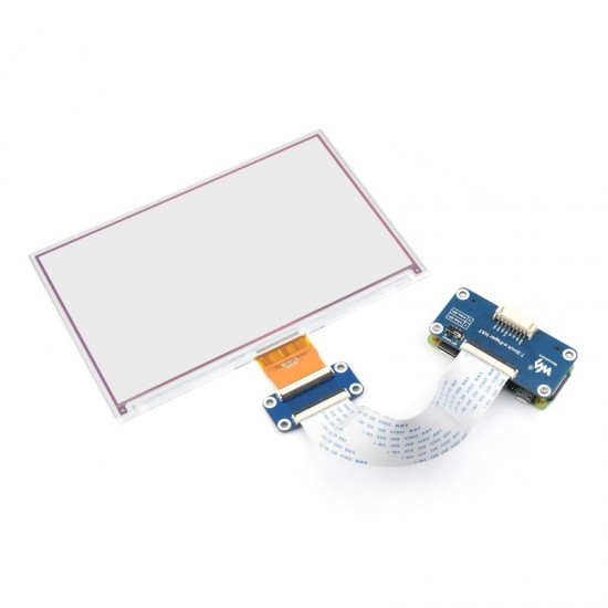 7.3inch ACeP 7-Color E-Paper E-Ink Display Module, 800×480 Pixels, SPI Communication