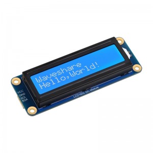 LCD1602 I2C Module, White color with blue background, 16x2 characters LCD, 3.3V/5V LCD1602 I2C Module, White color with blue background, 16x2 characters LCD, 3.3V/5V