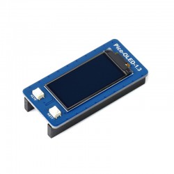 1.3inch OLED Display Module for Raspberry Pi Pico, 64×128, SPI/I2C 1.3inch OLED Display Module for Raspberry Pi Pico, 64×128, SPI/I2C