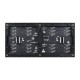 P4 Indoor RGB Full-Color LED Matrix Panel, 4mm Pitch, 64×32 Pixels, Adjustable Brightness 256mm*128mm