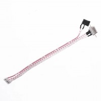 20cm 8Pin 2.0mm Cable HDL65011 with DB9 and power interface for DWIN HMI LCDs - HDL65011