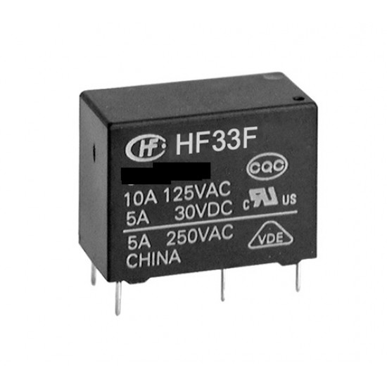 Hongfa HF33F/06-HSLT 6V 5A Subminiature Relay 