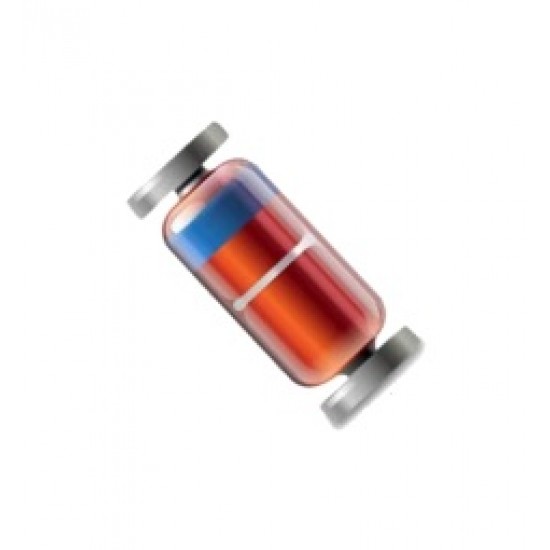 Hottech ZMM5V1 5.1V 500 mW SMD Zener Diode - Surface Mount - LL-34 Package [Pack of 10] 
