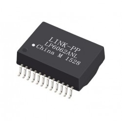 LP6062ANL Single Port 1000Base-T Gigabit POE Ethernet Lan Trasnformer LP6062ANL Single Port 1000Base-T Gigabit POE Ethernet Lan Trasnformer