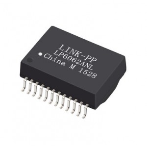 LP6062ANL Single Port 1000Base-T Gigabit POE Ethernet Lan Trasnformer LP6062ANL Single Port 1000Base-T Gigabit POE Ethernet Lan Trasnformer