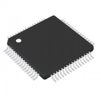 AT90USB1287, 128 Kbytes Flash, 8 bit AVR, 48 GPIO, TQFP64