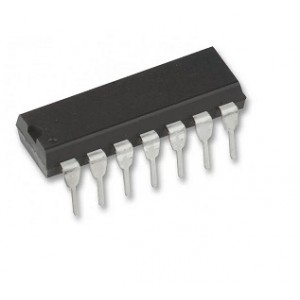 74HC164, 8 Bit Serial In Parallel Out Shift Register - DIP14